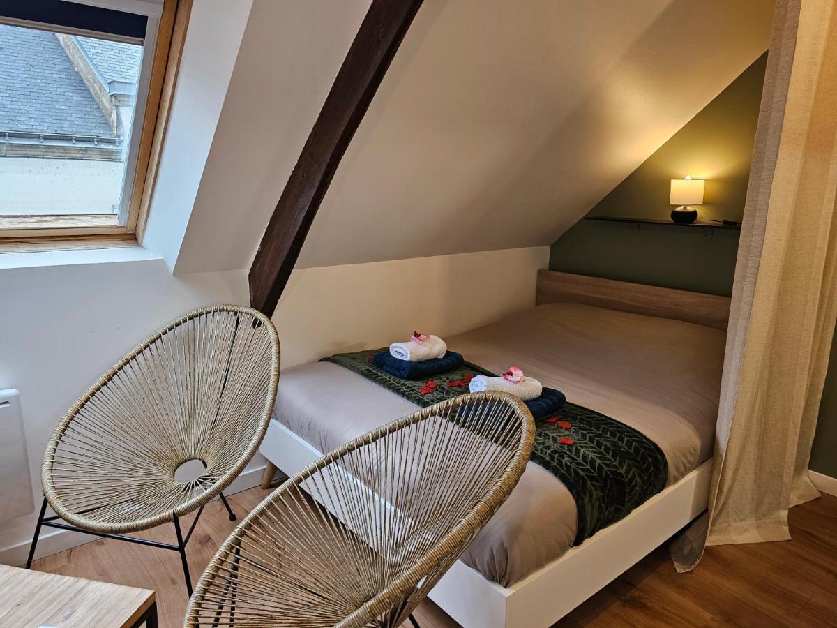 Logement De Caractere En Haute Ville De Quimperlé Exteriör bild