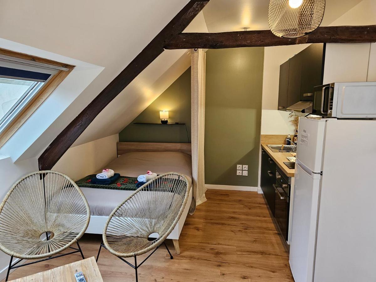 Logement De Caractere En Haute Ville De Quimperlé Exteriör bild
