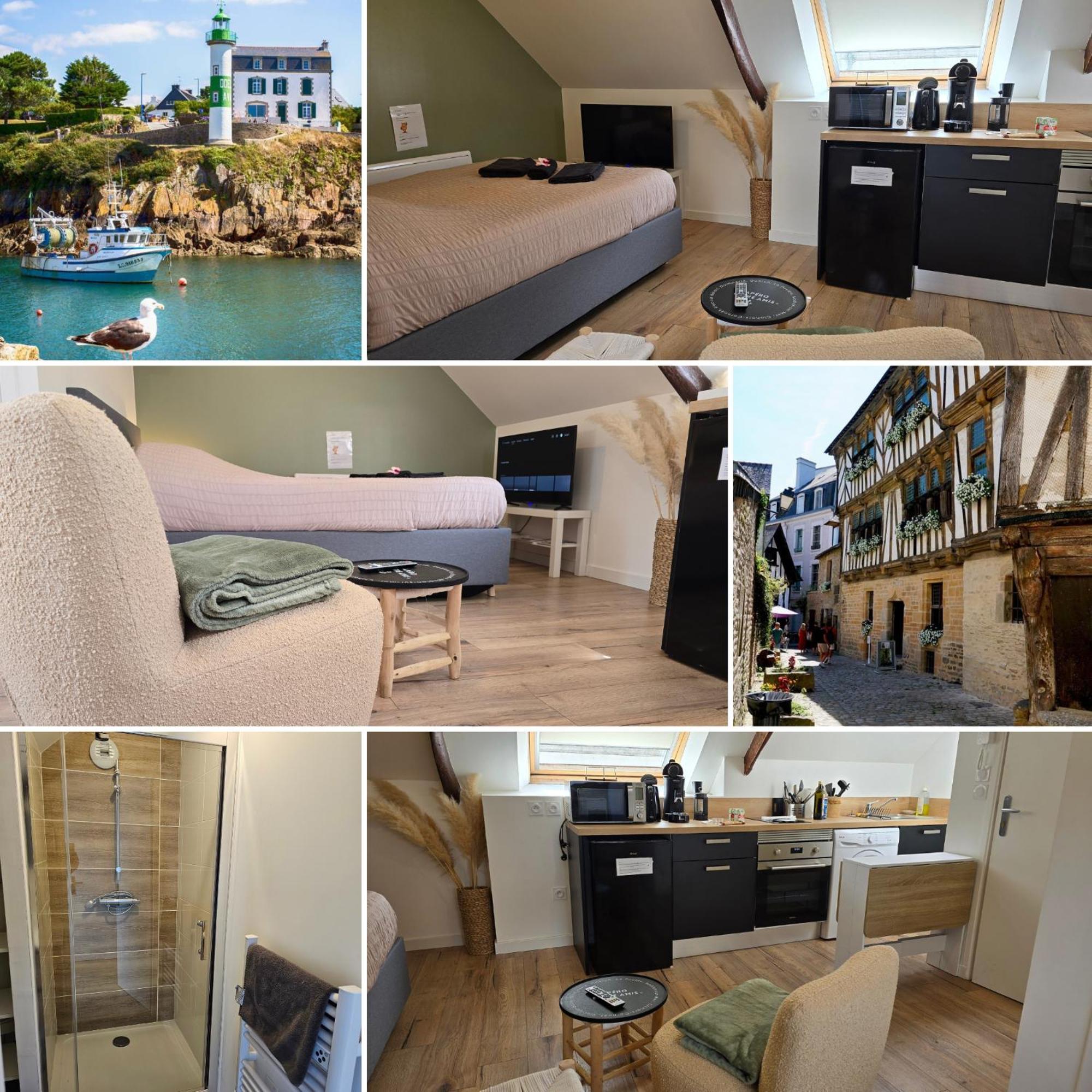 Logement De Caractere En Haute Ville De Quimperlé Exteriör bild