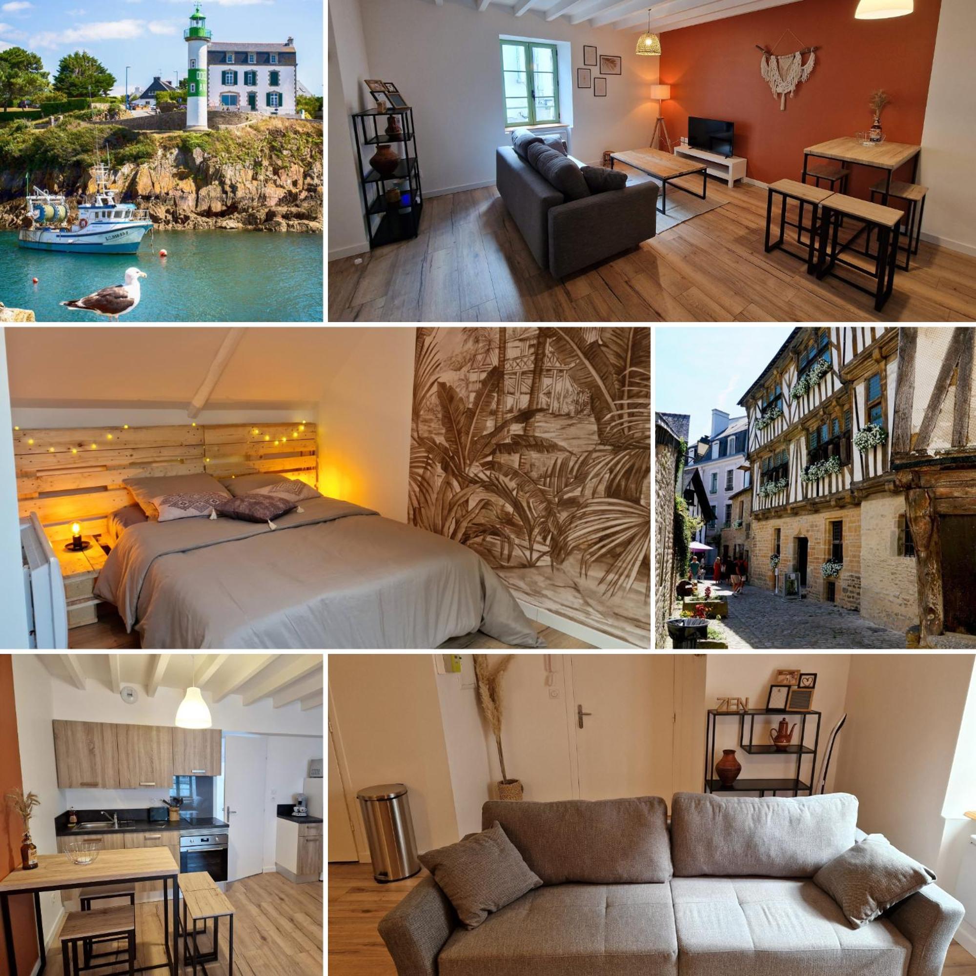 Logement De Caractere En Haute Ville De Quimperlé Exteriör bild